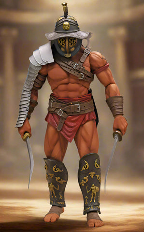 Pre-Order (deposit) - XESRay Combatants 019 Medocus the Thracian 6-Inch Figure