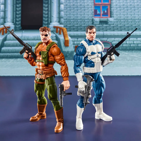 Marvel Legends Gamerverse Punisher and Nick Fury 2-Figure Set