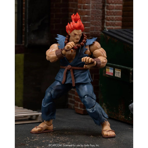 New in Stock! Jada Street Fighter II Akuma 6-Inch Figure