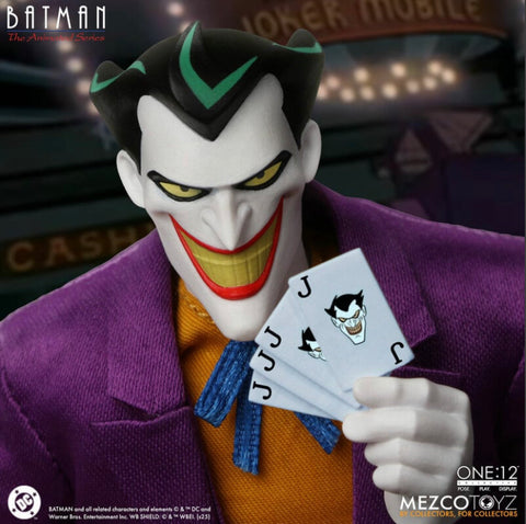 Pre-Order (deposit) - Mezco One12 Batman the Animated Series JOKER 6-Inch Figure
