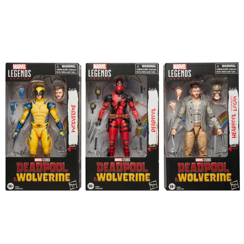 Marvel Legends Deadpool & Wolverine 6-Inch (3 figure Set)