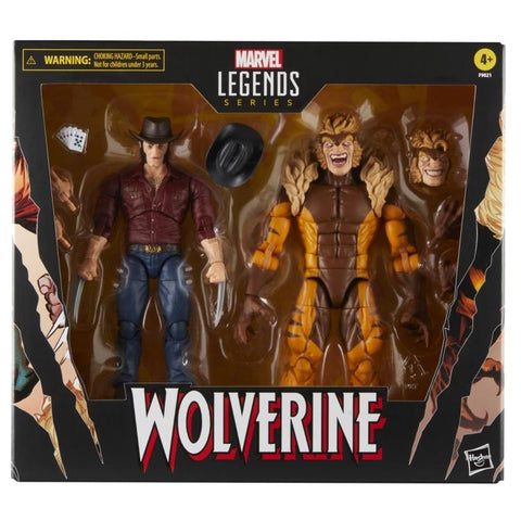 Marvel Legends Wolverine vs Sabertooth 6-Inch 2 pack