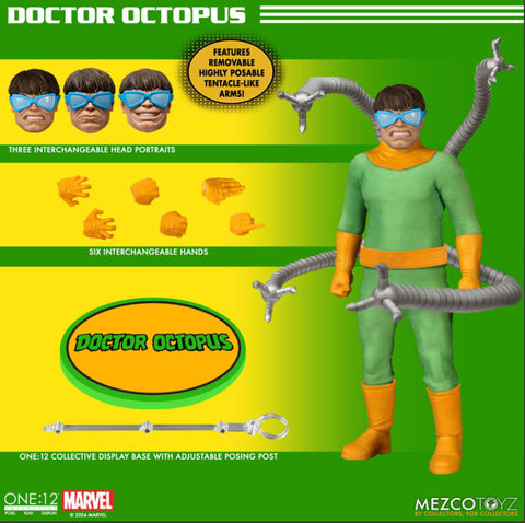 New! Mezco One12 Doctor Octopus 6” Figure