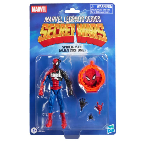 Pre-Order (deposit) - Marvel Legends Secret Wars Spiderman (Alien Costume)