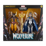 Marvel Legends Brood Wolverine vs Lilandra 6-Inch 2 pack