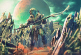 Cosmic Legions: OxKrewe: Book One - Thraxxian Scout Figure