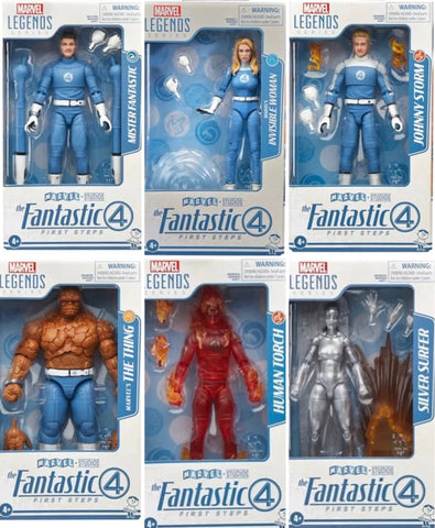 Marvel Legends Fantastic Four First Steps Wave (6 Figure Set)
