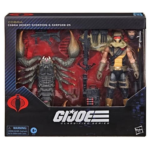 Pre-Order (deposit) - GI Joe Classified eluxe Cobra Desert Scorpion & SKRP10N-25 Set