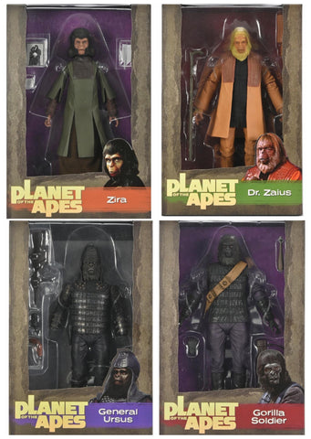 New shipping this week - NECA Planet of the Apes Classic 7-Inch (4-Figure Set)