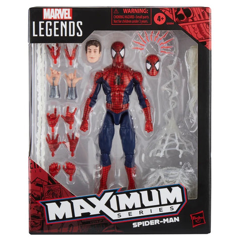 Marvel Legends Maximum Series Deluxe Spider-Man 6-Inch Figure