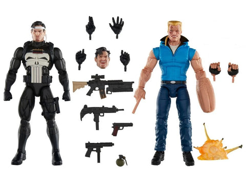 Marvel Legends Punisher and Bushwacker Action Figure 2-Pack