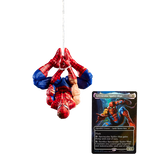 Marvel Legends x Magic the Gathering Battle Damaged Spectacular Spiderman Figure w/ card