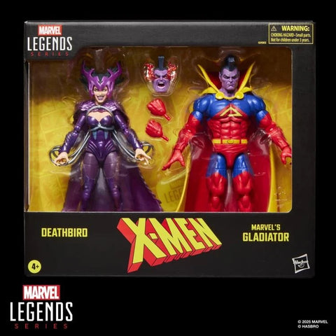 Marvel Legends Gladiator and Deathbird 2 Figure Set