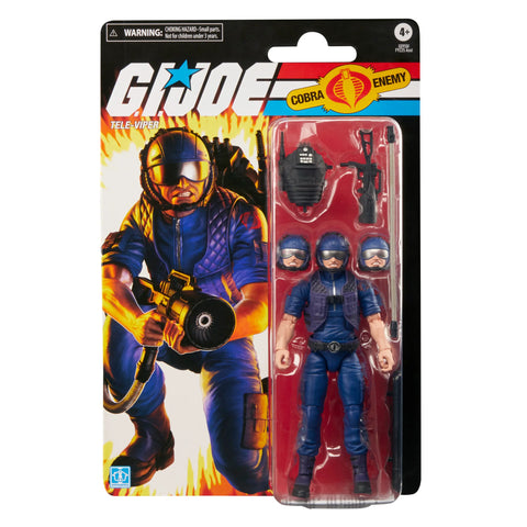 GI Joe Classified Retro Tele-Viper 6-Inch Figure