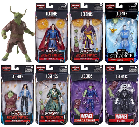 Marvel Legends Dr Strange Multiverse of Madness Wave (7-Figure Set)