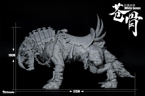 Pre-Order - D20 Studio Bone Wolf (Artist Proof version) 1/12 Scale Figure