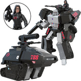 (Dented box) Transformers G.I. Joe Mash-Up Megatron H.I.S.S. Tank w/ Baroness