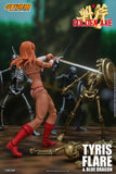 Golden Axe Tyris Flare and Blue Dragon 1/12 Scale Figure Set