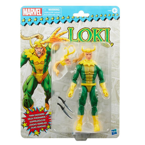 Marvel Legends Retro Loki 6-Inch Figure
