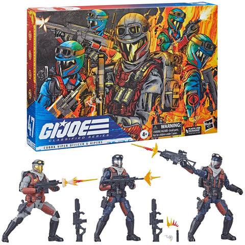 GI Joe Classified Cobra Vipers Deluxe 3-Pack (joedeal)