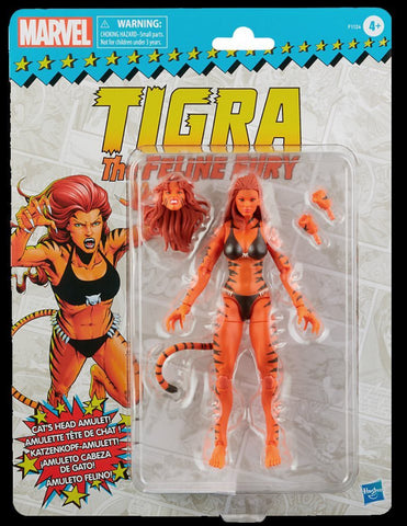 Marvel Legends Retro Tigra 6-Inch Figure
