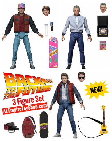 Neca Back to the Future (3 Figure Set)