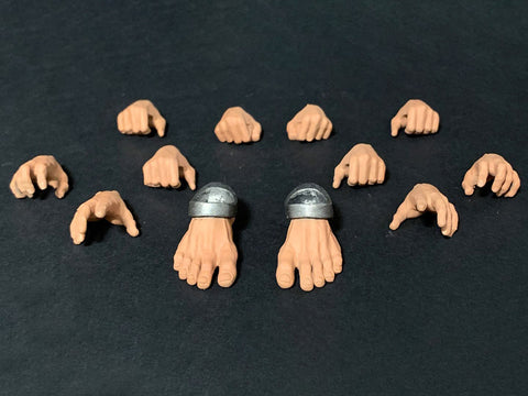 Pre-Order - Mythic Legions: Arethyr Hands & Feet (Caucasian Human)