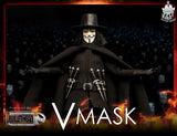 V for Vendetta 6-Inch - Bullet Head BH004 VMASK 1/12 Scale Figure